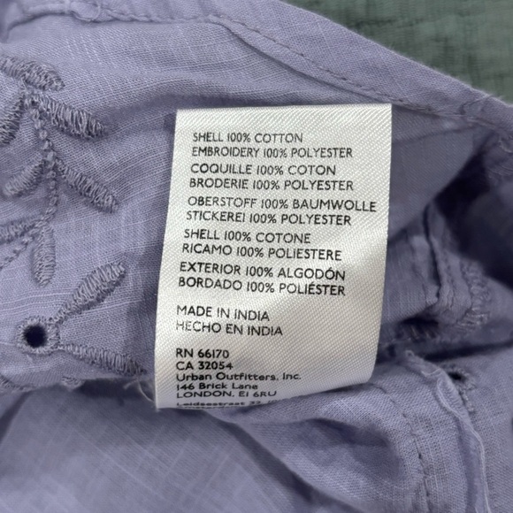 Anthropologie Handkerchief‎ button down size Small - Picture 5 of 12